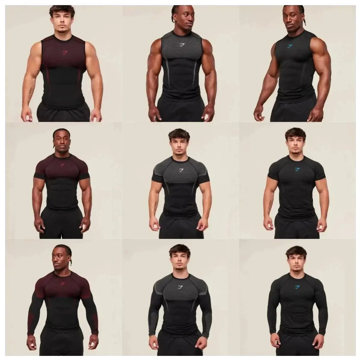 Gymshark Men's Seamless Training Vest/T-Shirt - 40 Styles