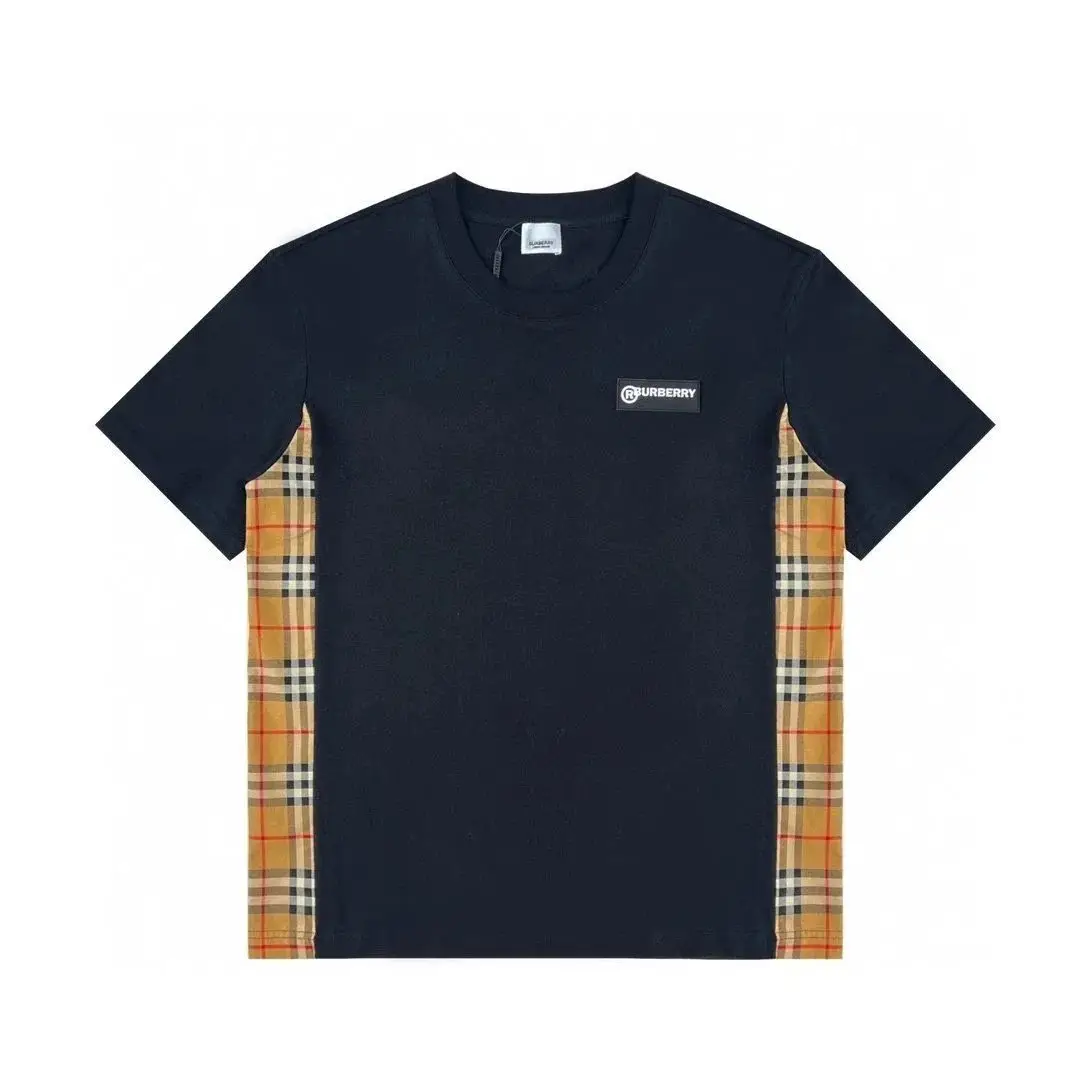 Burberry Checkered-Side T-shirt