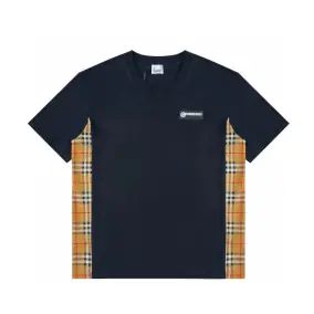 Burberry Checkered-Side T-shirt