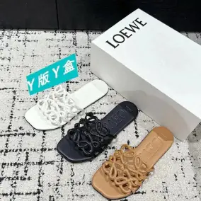 LOEWE Anagram Slide Sandals [3 styles]