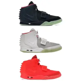 Nike Air Yeezy 2 NRG Shock-Absorbing High-Top Retro Basketball Shoes