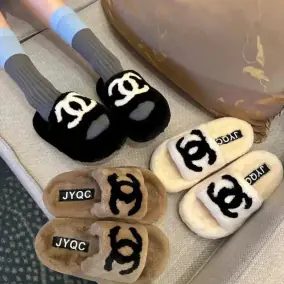 Chanel CC Slippers