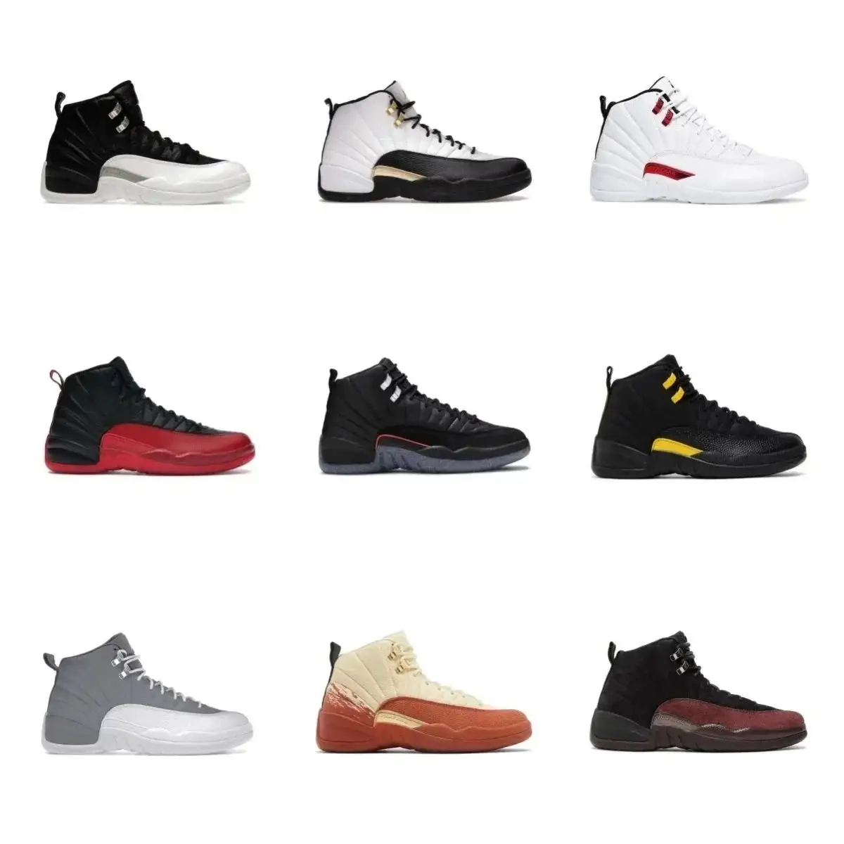 Nike Air Jordan 12 Sneakers (9 Styles)