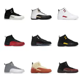 Nike Air Jordan 12 Sneakers (9 Styles)