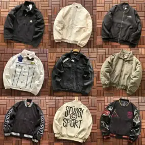 Stussy Sport Bomber Jacket / Denim Jacket / Coach Jacket [39 styles]