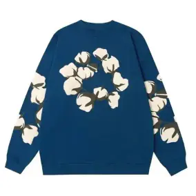 DENIM TEARS Cotton Floral Sweatshirt [35 styles]