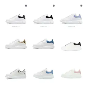 Alexander McQueen Oversized Sole Leather Sneakers [10+ styles]