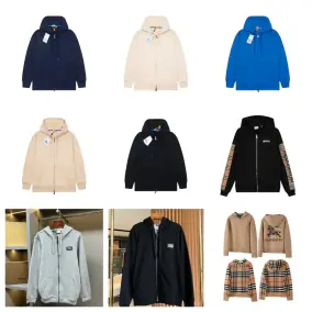 Burberry Check Print Hoodie [12 styles]