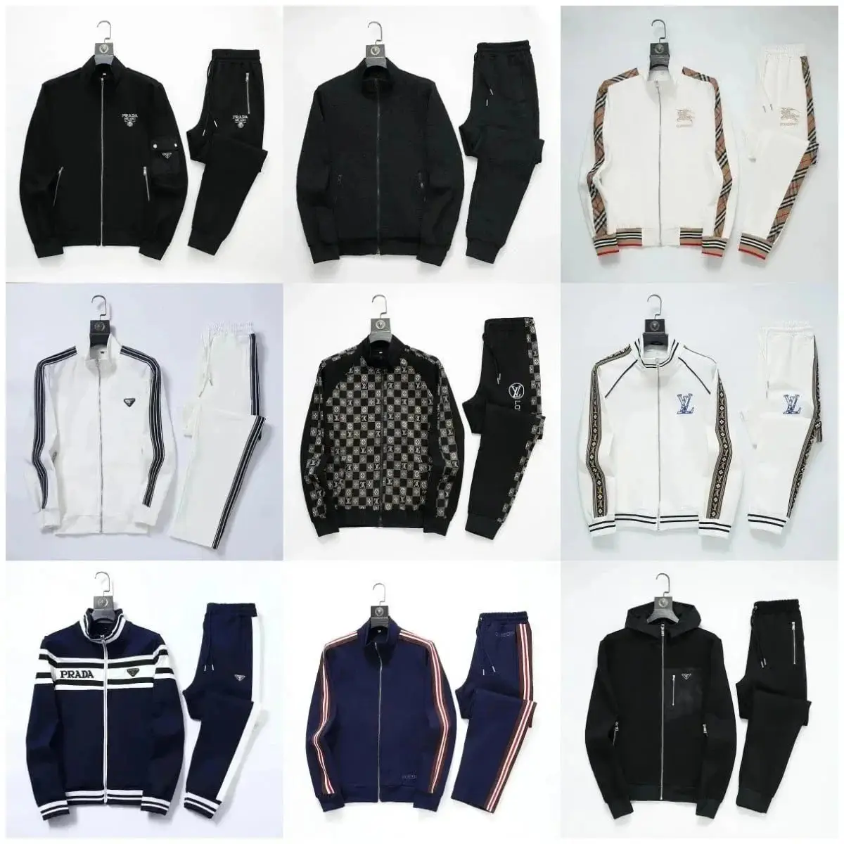 Prada Linea Rossa Track Suit Set