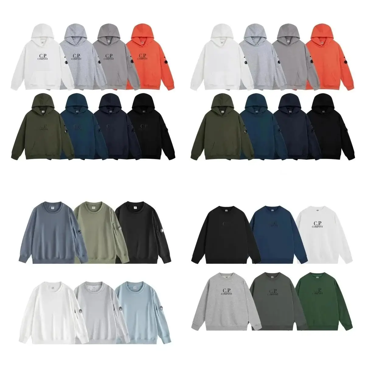 CP Company Goggle Hoodie & Crewneck Sweater Collection