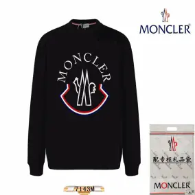 Moncler Men's Black Sweatshirt 7143M