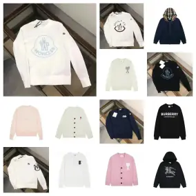 Moncler Hoodies and Sweaters - Multiple Heart Design Styles