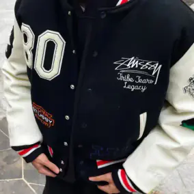 Stussy Tribe Tears Legacy Baseball Jacket [4 styles]
