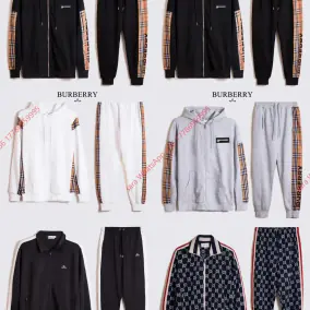 Cotton Hoodie and Joggers Set [6 styles]