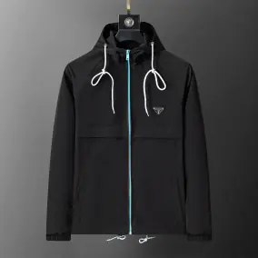 Prada Re-Nylon Hooded Jacket