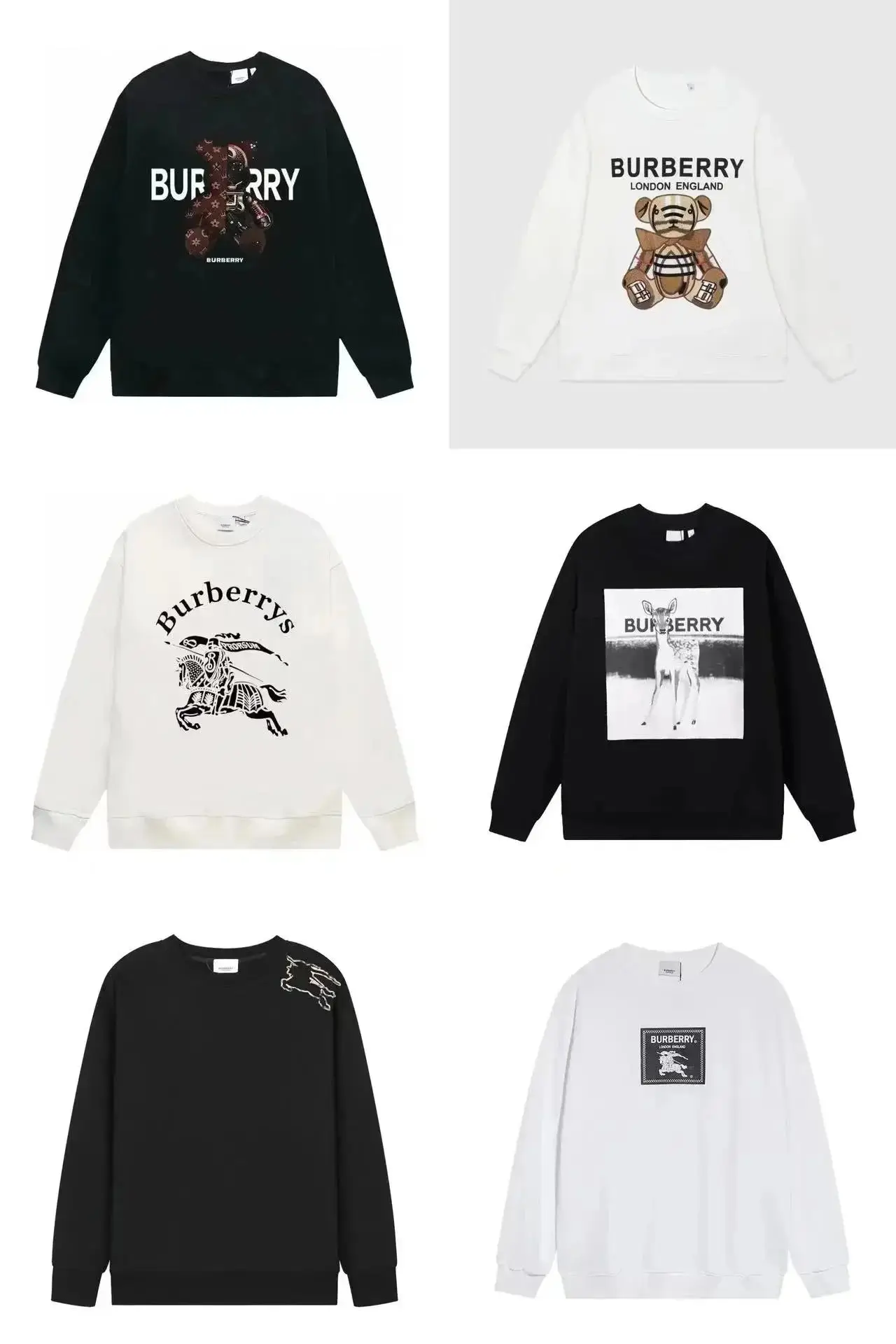 Burberry Graphic Print Sweatshirt