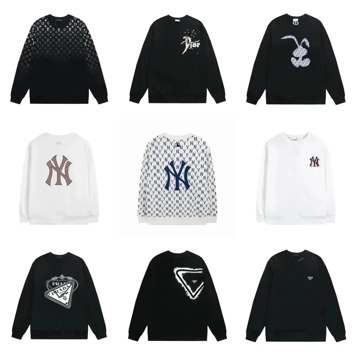 Prada Triangle Sweatshirt