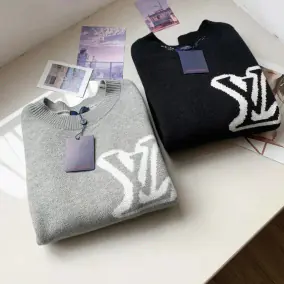 Louis Vuitton Intarsia Knit Sweater