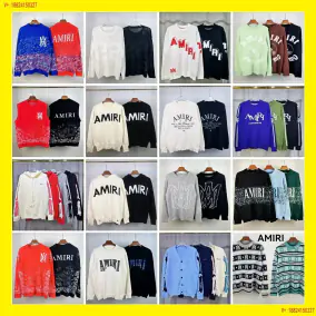 AMIRI Letter Crew Neck Sweatshirt (40 styles)