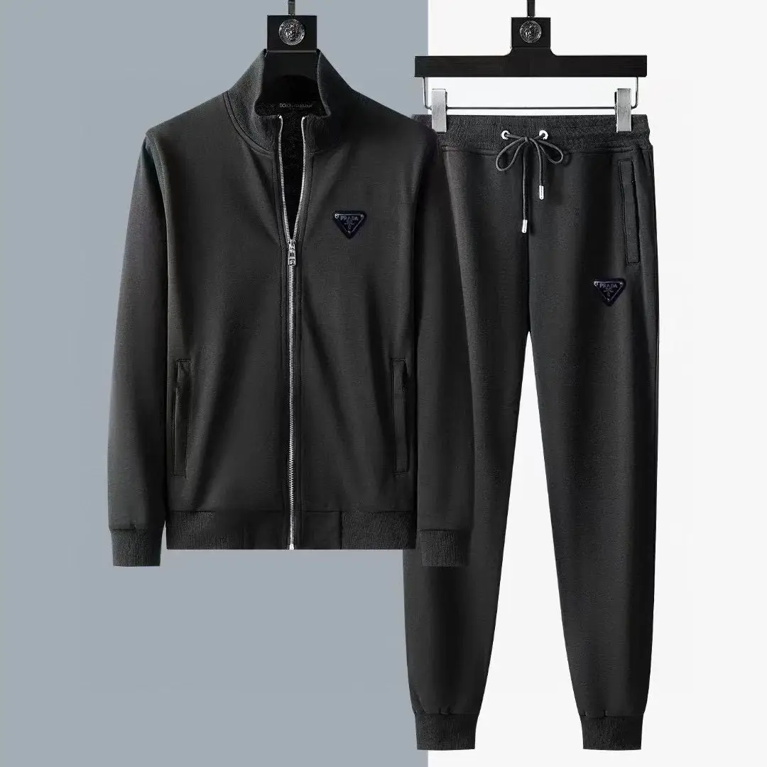 Prada Triangle Jacket/Pants Set