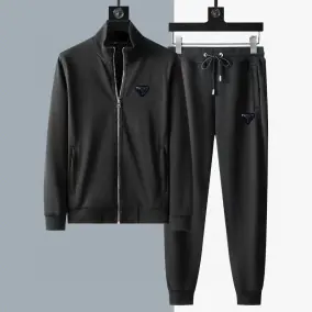 Prada Triangle Jacket/Pants Set