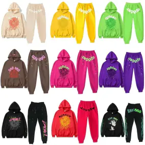sp5der Hoodie & Jogger Set [40 styles]