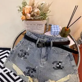Chanel Denim Shorts