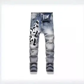 AMIRI Graffiti Print Distressed Jeans [12 styles]