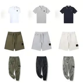 Stone Island Shorts, Pants and Polo T-Shirt
