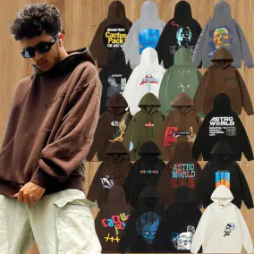 CACTUS JACK Hoodie [Multiple Designs Including Astro World