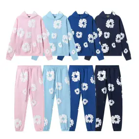 Denim Tears Scrunchie Print Hoodie & Jogger Set [39 styles]