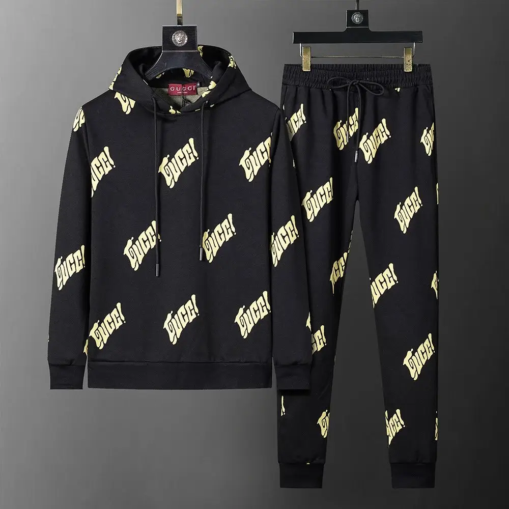 Gucci Gucci! Print Hoodie & Jogger Set