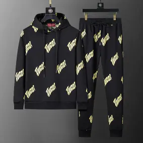 Gucci Gucci! Print Hoodie & Jogger Set