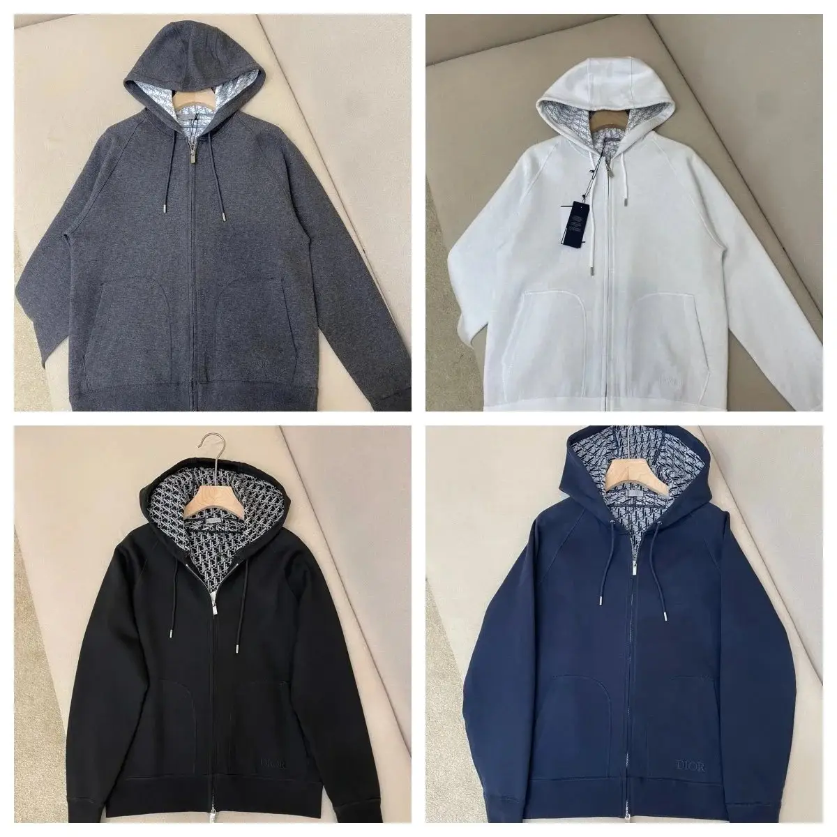 Dior Oblique Hooded Sweatshirt