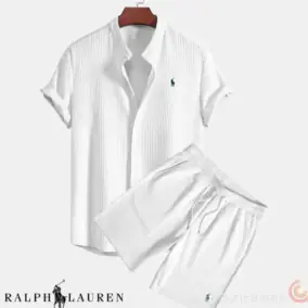 Ralph Lauren Short Sleeve Shirt & Shorts Set [5 styles]