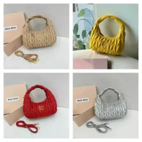 Miu Miu Matelassé Hobo Bag [31 styles]