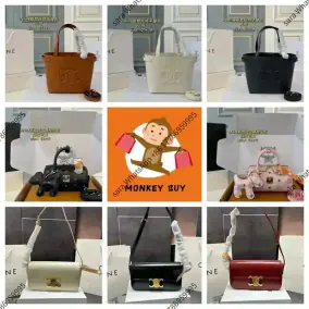 Celine Triomphe Tote Bag / Elephant Mini Bag / Triomphe Box Bag [40+ styles]