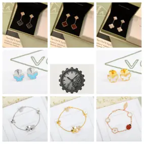 Van Cleef & Arpels Alhambra and Butterfly Bracelet Earrings [40 styles]