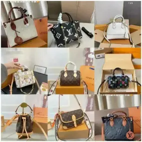Louis Vuitton Messenger Leather Bag