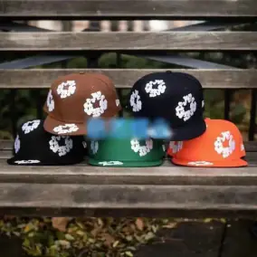 DENIM TEARS Wreath Snapback Hats [4 styles]