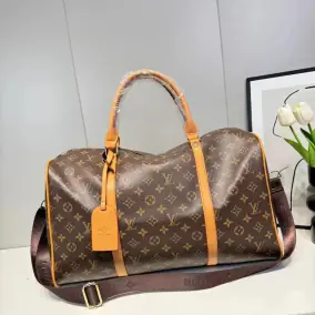 Louis Vuitton Keepall Bandoulière 50 Travel Duffel Bag