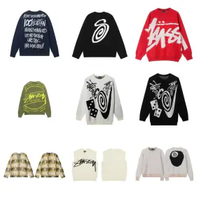 Stussy Graffiti Knit Sweatshirt [20 styles]
