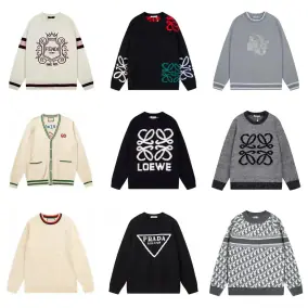 Knit Round Neck Warm Sweaters