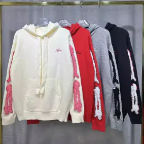 AMIRI Bone Knit Hoodie Sweater