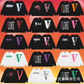 VLONE Friends V Long Sleeve Hoodies [36 styles]