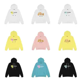 Palm Angels Bear Heart Hoodies