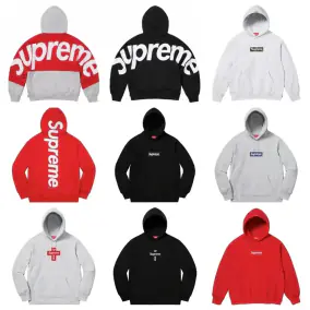 Supreme Box Wordmark Hoodie [32 styles]