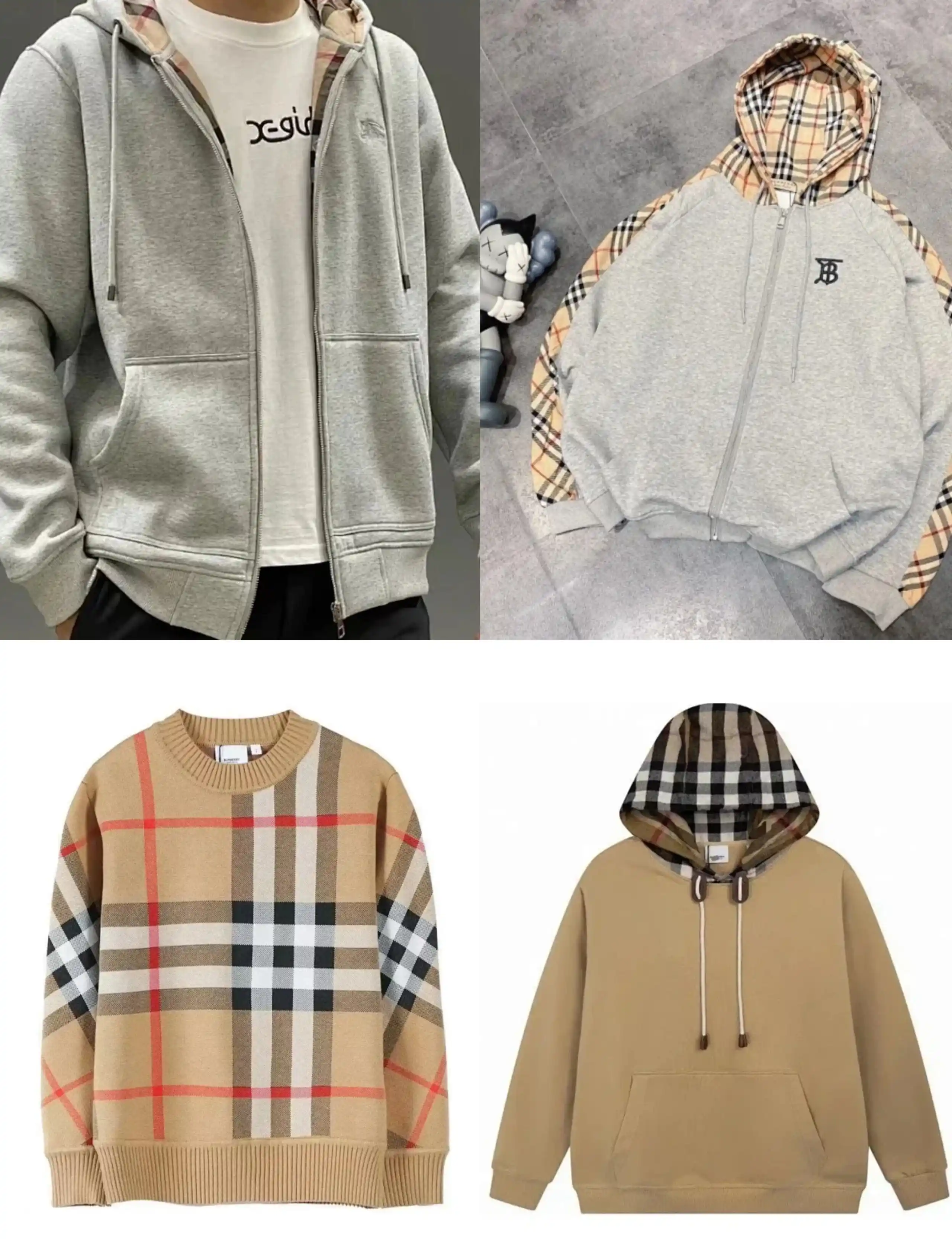 Burberry Vintage Check Hoodie