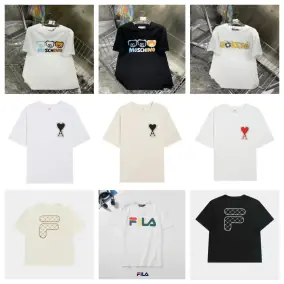 Moschino Bear Logo T-Shirt / Ami De Coeur T-Shirt / FILA F-Logo T-Shirt [40 styles]