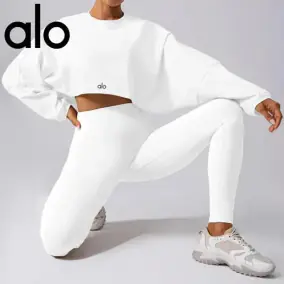 ALO Crop Hoodie & Leggings Set [5 styles]